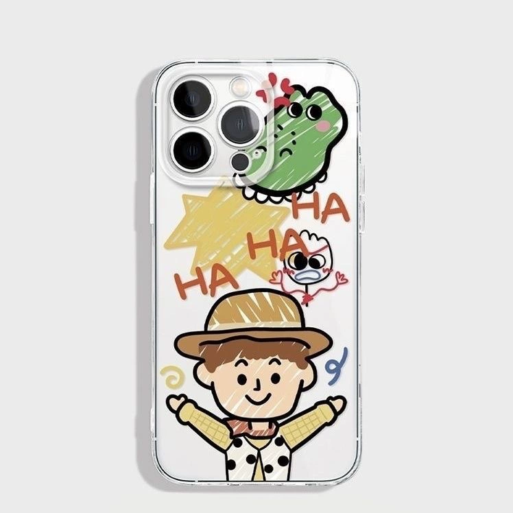 Весёлый граффити Базз Лайтер, подходит для iPhone15promax12 Apple 13 Xiaomi 14pro Huawei 16 новый X
