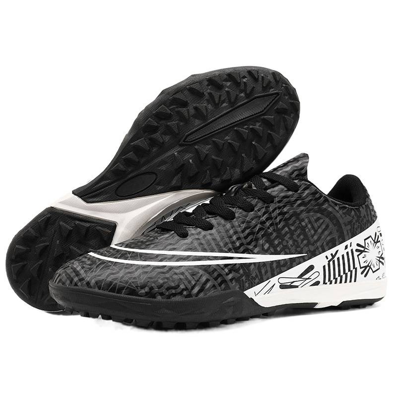 Tenis de Fútbol de Caña Baja de Gamuza y TPR Ligeros y Flexibles para Césped Artificial image 5