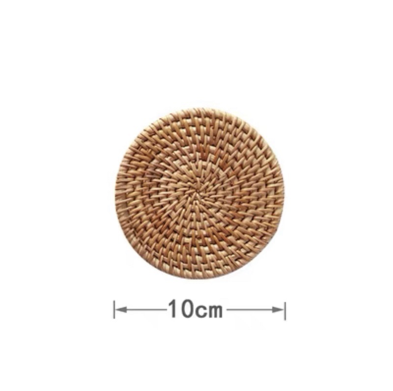 싱글 피스 라운드 코스터 10cm