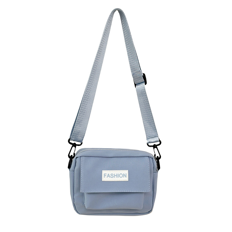 2025 nuevo bolso ligero de moda casual simple personalidad estudiante bolso de mensajero moda bolso de hombro casual pequeño cuadrado