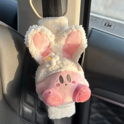 New Style, Sürətlər qutusu və əl tormozu başlıqları - kirby-with-floral-rabbit-ears-white-velvet-shoulder-pads