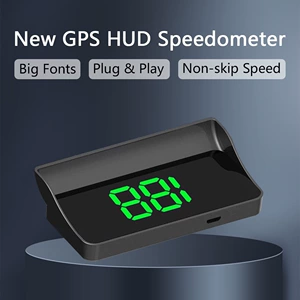 2025 Новый HUD Head-Up Display GPS-монитор скоростного монитора скорости скорости KMH/миль в час.