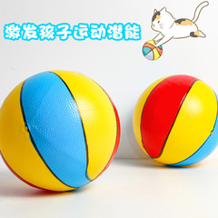 球類兒童彈力西瓜小皮球籃球手抓球拍拍球玩具地攤地推