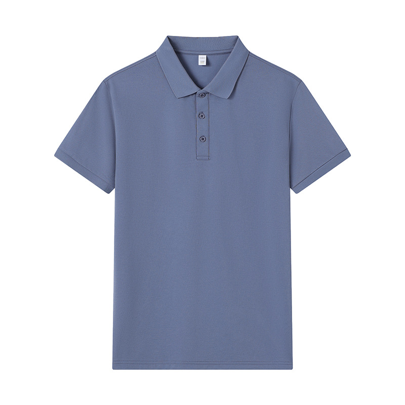 7A antibacteriano solona fría goma de compresión de verano de manga corta polo de hombre ropa de trabajo polo logotipo personalizado