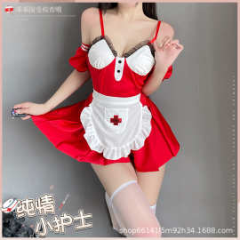 三生吟情趣内衣女纯欲护士制服激情诱惑性感睡衣激情套装衣服2634