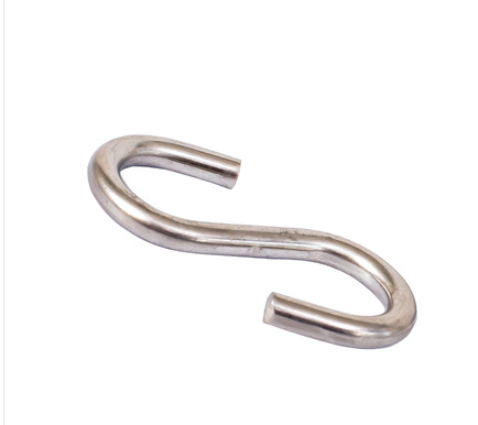 304不锈钢S钩 厨房S型挂钩 实心S钩横杆S挂钩 S型金属钩M2M3-M10