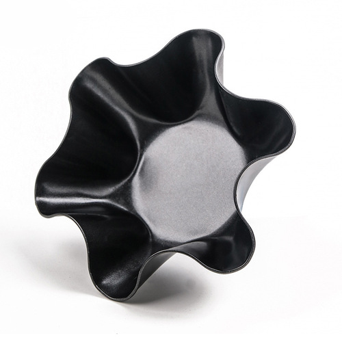 Carbon steel Mexican corn tortilla taco baking mold skillet taco pan floral non-stick thickened salad baking bowl
