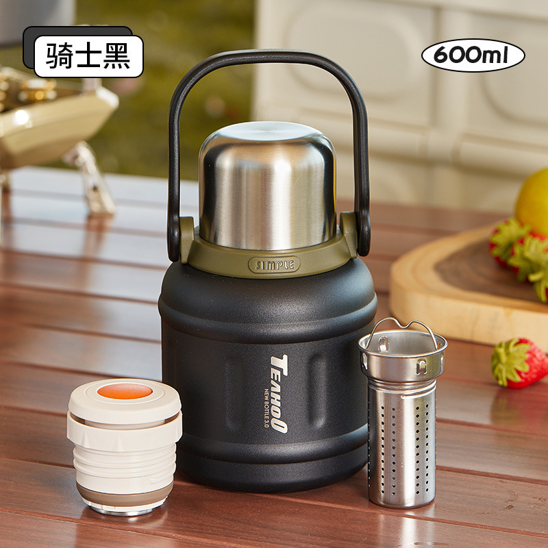 爆型保温カップ大容量ハンドルカップ316ステンレス蒸し茶屋外学生携帯スポーツカップ|undefined