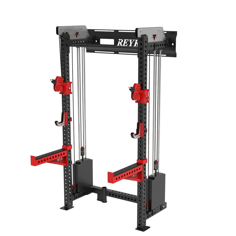 REP Smith casero pequeño pájaro entrenador integral de fitness push push-up sentadilla multifuncional pórtico rep