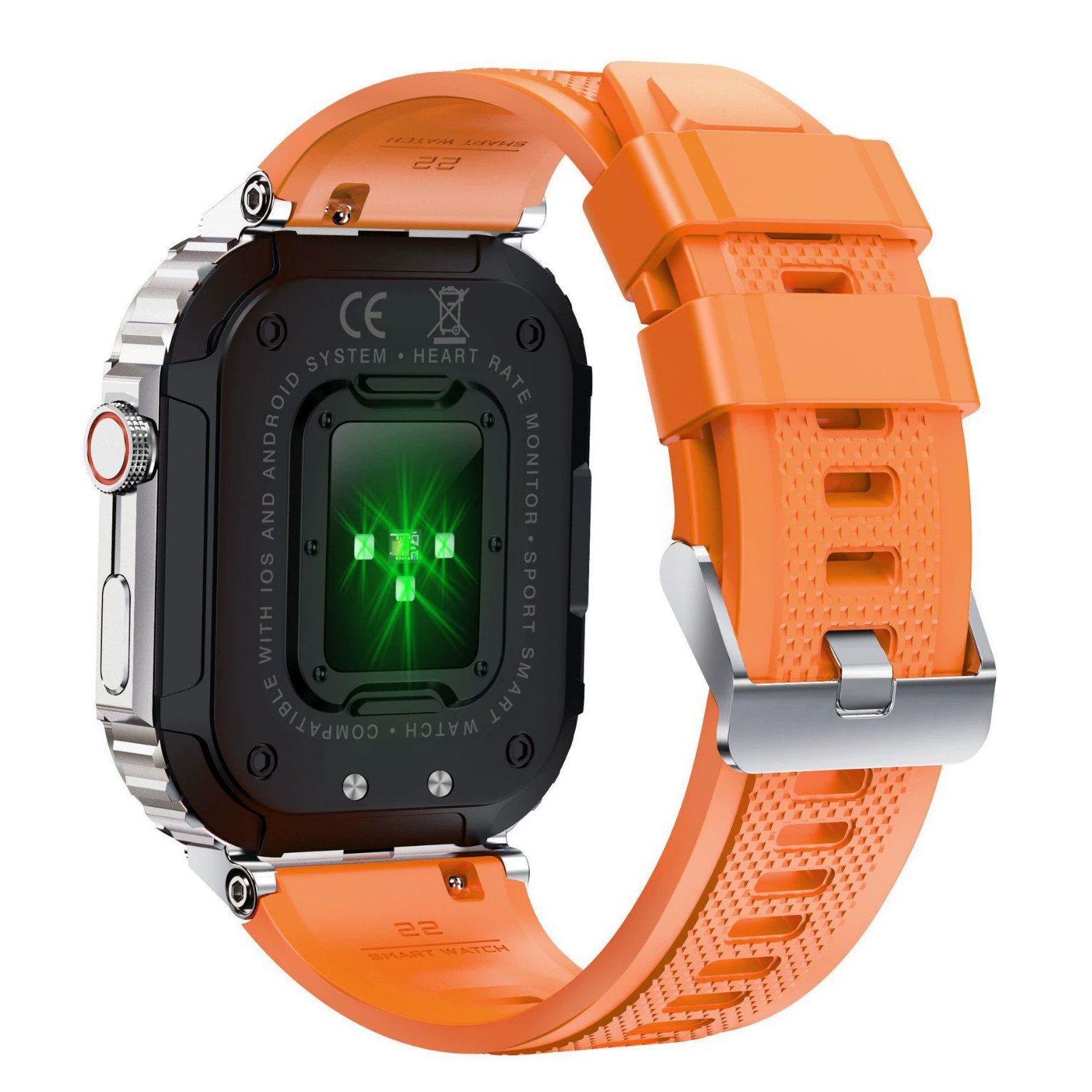 Путешествующий водонепроницаемый браслет защищенный от пыли, воды и ударов, Bluetooth, 1,96 дюйма, (перепродажа за пределами страны)