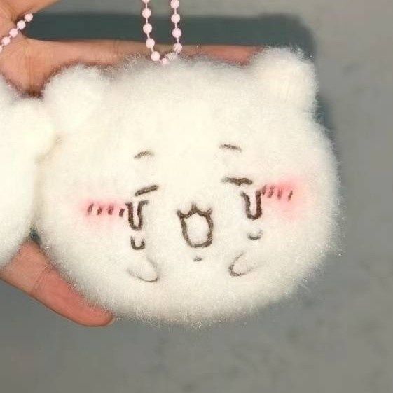 Chiiawa吉伊団子ウサチ手作人形ぬいぐるみぬいぐるみかばんストラップが親友に贈る|undefined