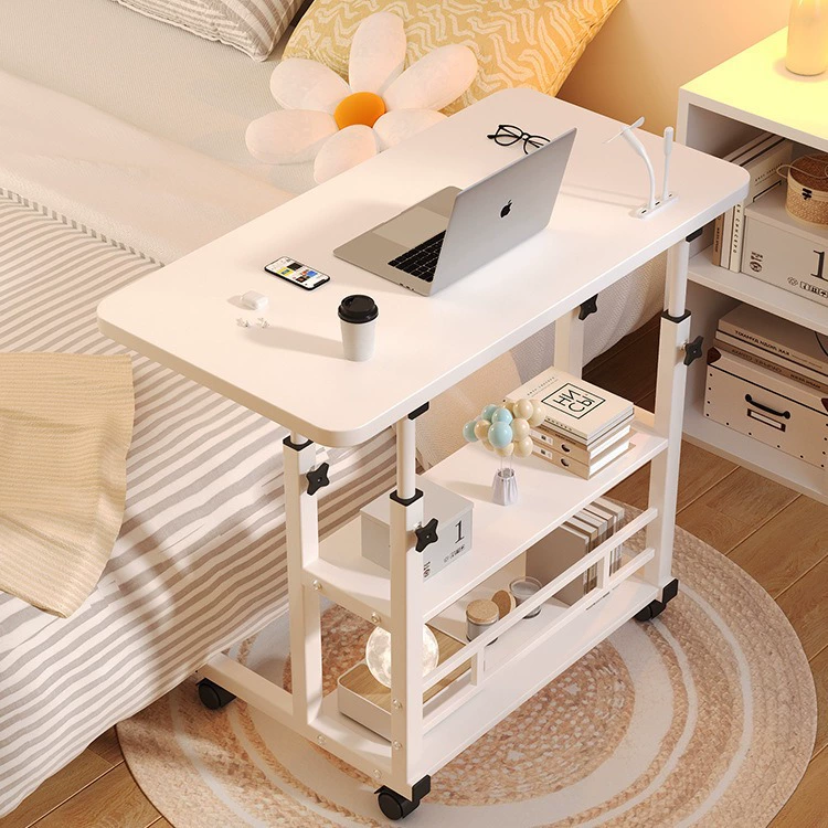 Прикроватный стол Съемный маленький стол Студенческое общежитие письменный стол Домашний стол Спальня Подъемный компьютерный стол