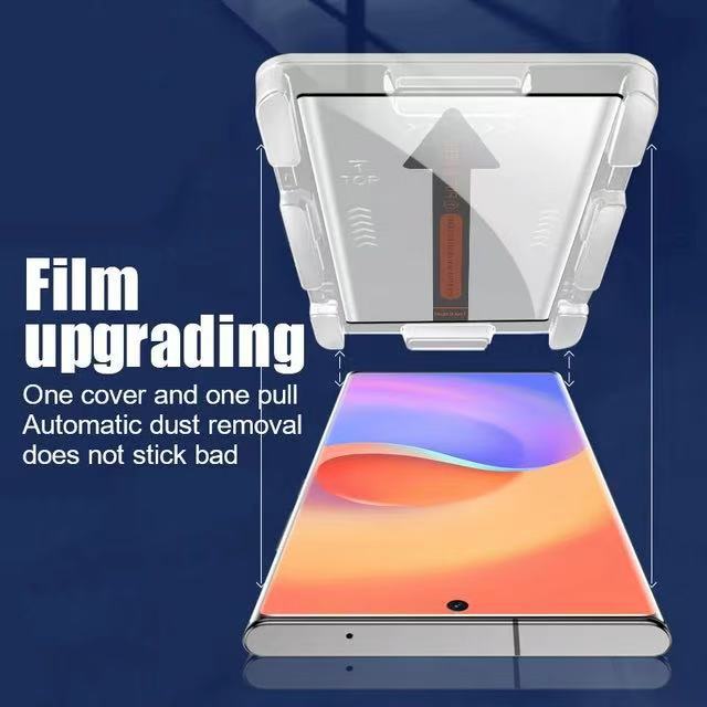 Aplicable a Samsung S23/22Ultra líquido UV curvado película templada Note20/S10PLUS Peep-proof versión de desbloqueo