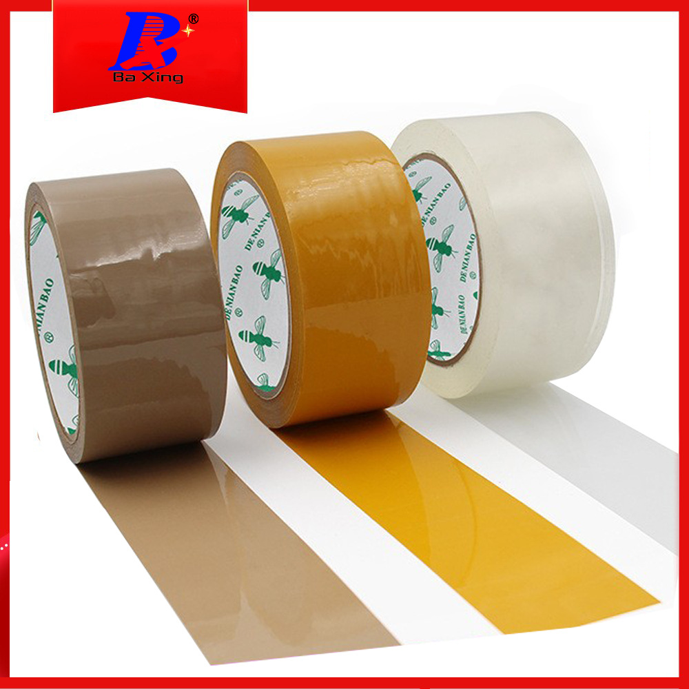 DNB小蜜蜂足宽足厚彩带彩色胶带多种颜色20年工厂整箱批发透明胶