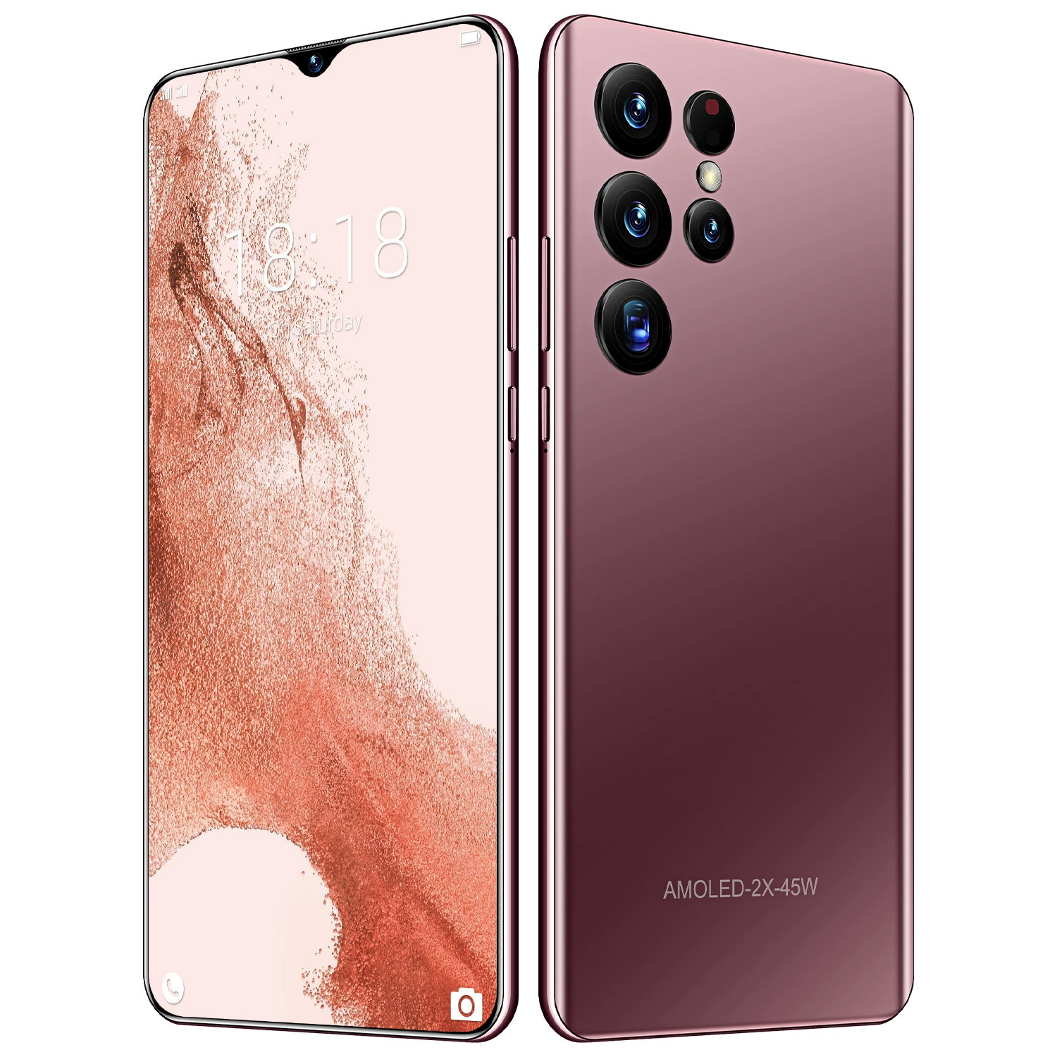 (跨境 торговля), мобильный телефон, S22, смартфон, S22 ultra, Android, широкий экран, (Физические)