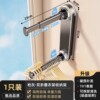 Double pole clothes rail-gun gray