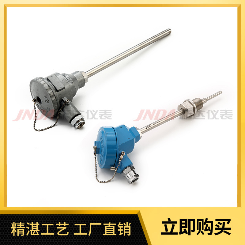 防爆式热电阻WZP系列铂电阻热电偶耐高温工业不锈钢测量耐磨铠装