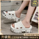 Punk style rivet hole shoes women's summer outdoor wear small height platform Paris eva non-slip deodorant sandals