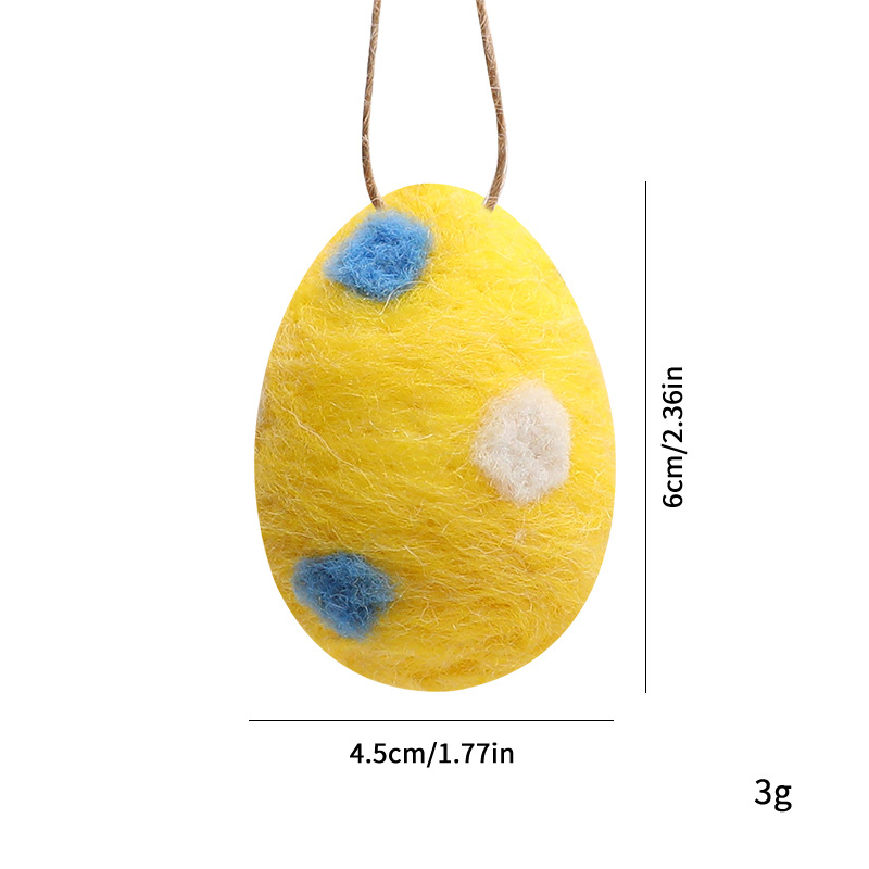 Explosiones transfronterizas huevos de Pascua muñecas de Pascua muñecas de conejo de Pascua colgar adornos al por mayor