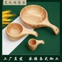 日式木质直发实木水勺