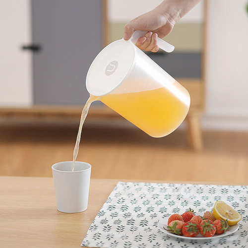 家用塑料日式冷水壶耐高温大容量凉水壶果汁壶花茶壶可印