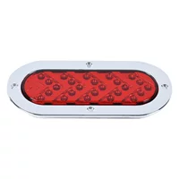 Трансграничная поставка грузовиков задний фонарь 12V24VLED овальная Проточная вода стрелка грузовик задний фонарь грузовик боковой свет производители