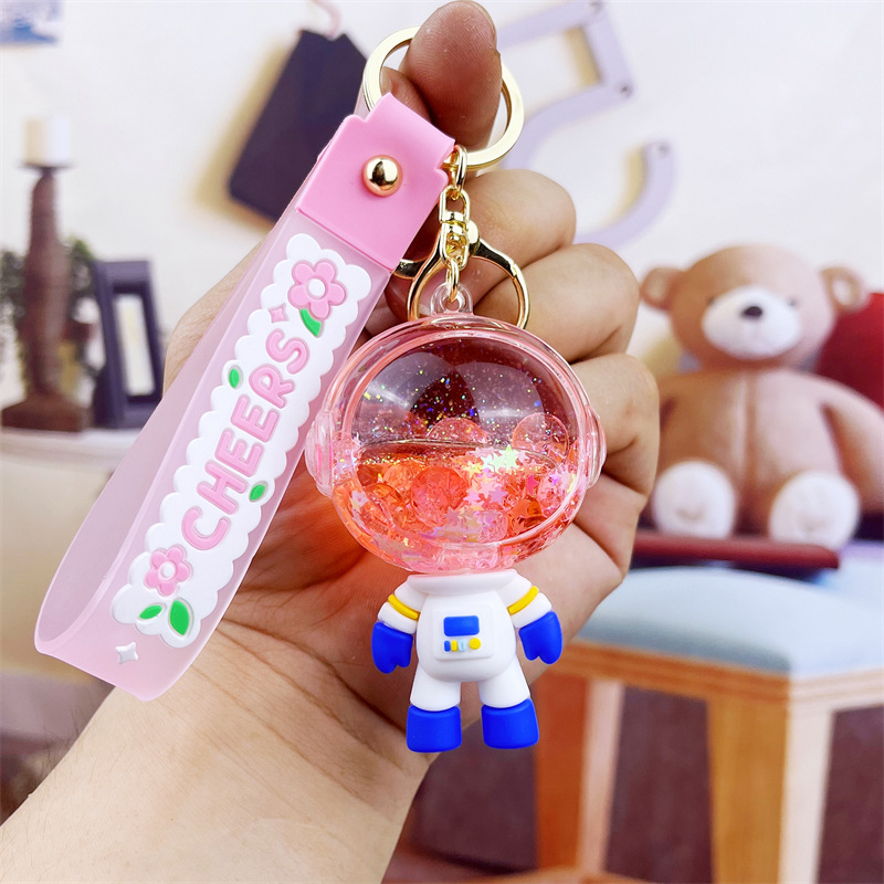 Astronauta de frijoles de colores-rosa