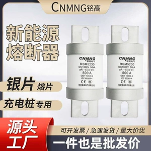 [直流充电桩用DC1000VRSM5230(RS309)圆管新能源汽车熔断器500A]