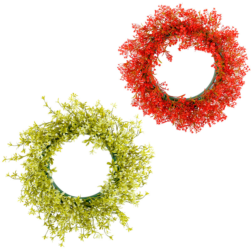 Nueva flor artificial transfronteriza al por mayor 2024 Hong Kong amor primavera Garland al aire libre patio puerta colgante Decoración Accesorios de tiro