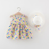 Small princess costume, shiffon dress with bow, Korean style