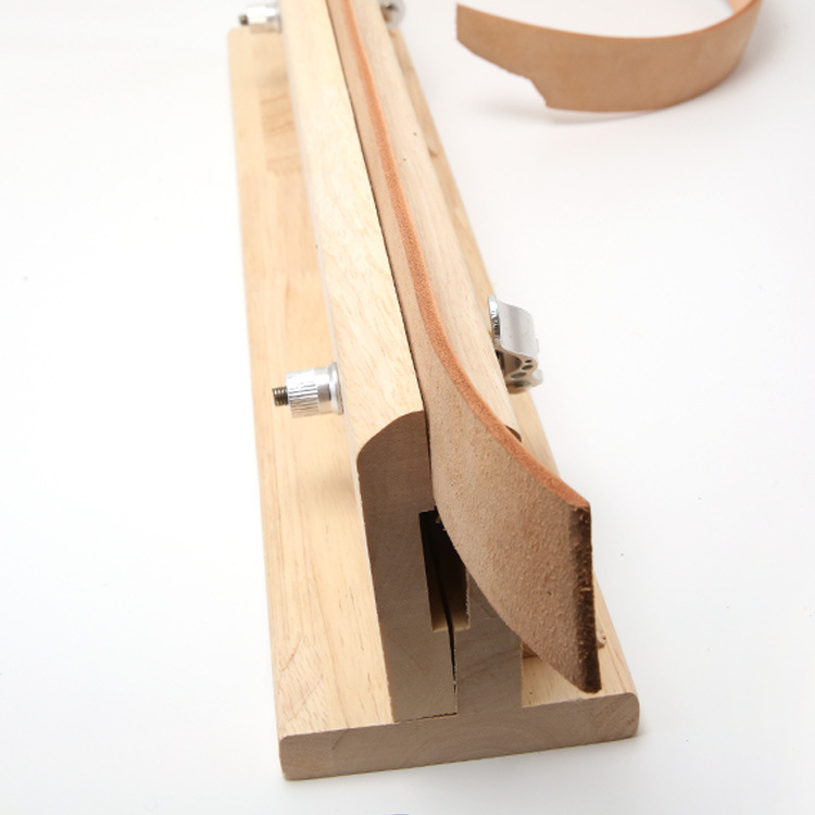 Diy工具手作り皮革製革縫い木クリップ横型皮革デスクトップ縫い線固定架木枠|undefined
