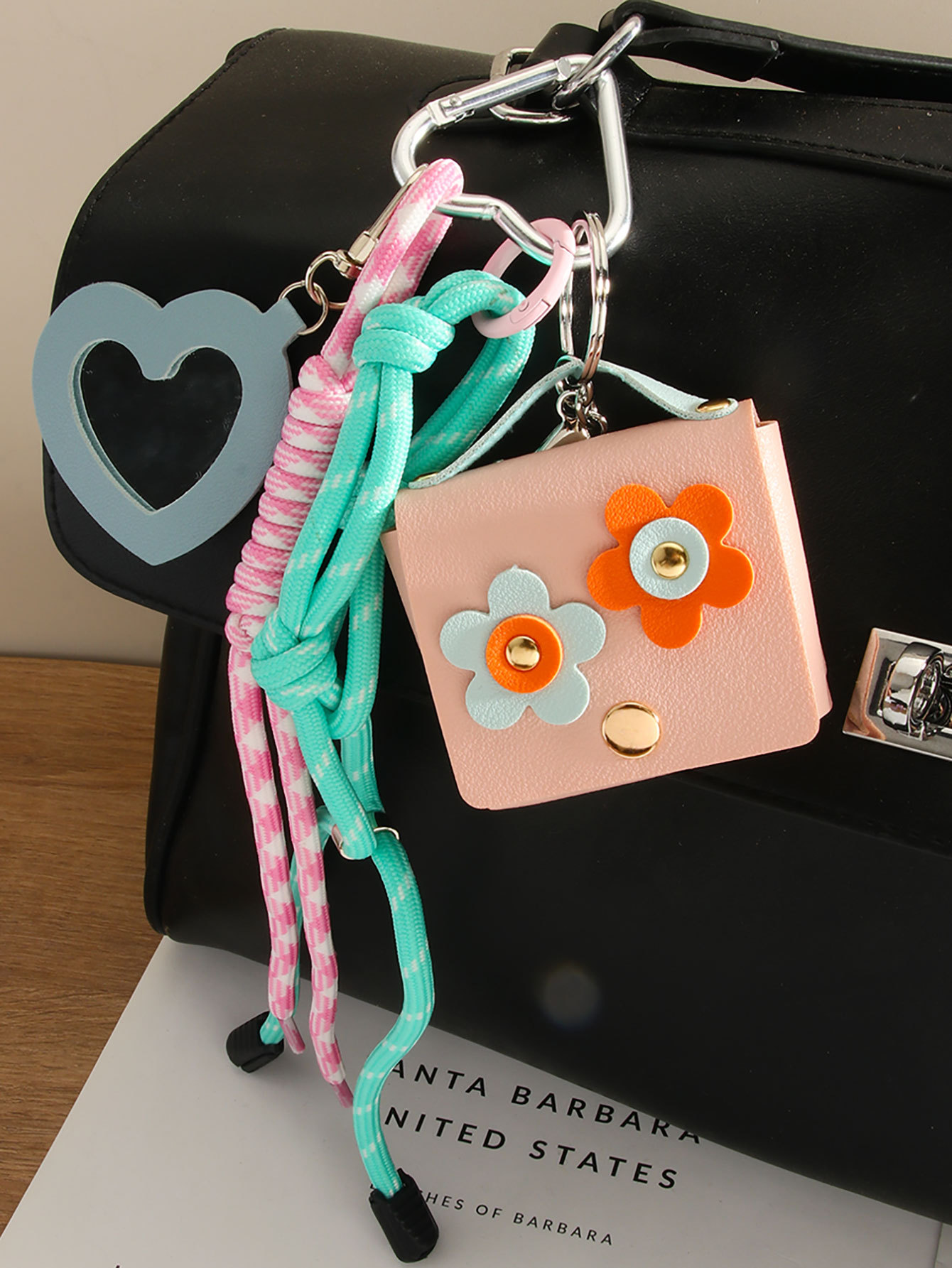 1 Pieza Todas Las Temporadas Cuero Sintético Bolso De Mano Colgante De Bolsa display picture 5