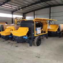 二次构造柱泵大骨料混凝土输送泵大颗粒上料机全自动浇筑泵