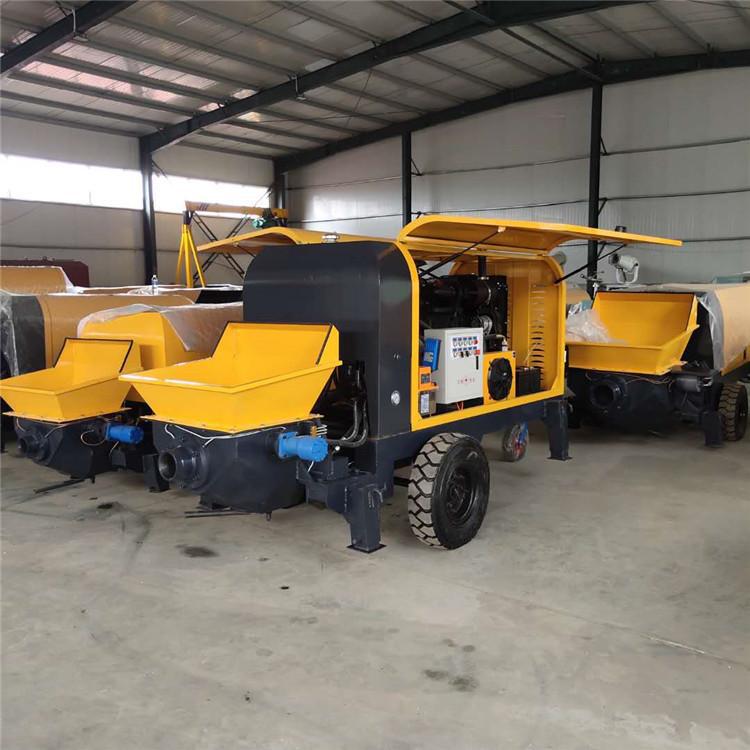 二次构造柱泵大骨料混凝土输送泵大颗粒上料机全自动浇筑泵