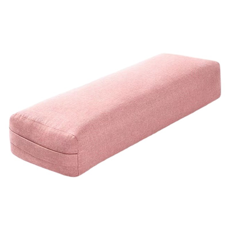 Yoga Pillow, Lumbar Pillow, Pregnancy Pillow, High-Density Sponge, Removable and Washable Rectangular Pillow, Yoga Exercise Aid