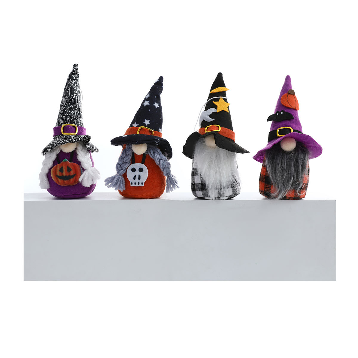 Nuevos accesorios de Halloween transfronterizos muñecas muñecas decoraciones muñecas decoraciones muñecas brujas de Halloween