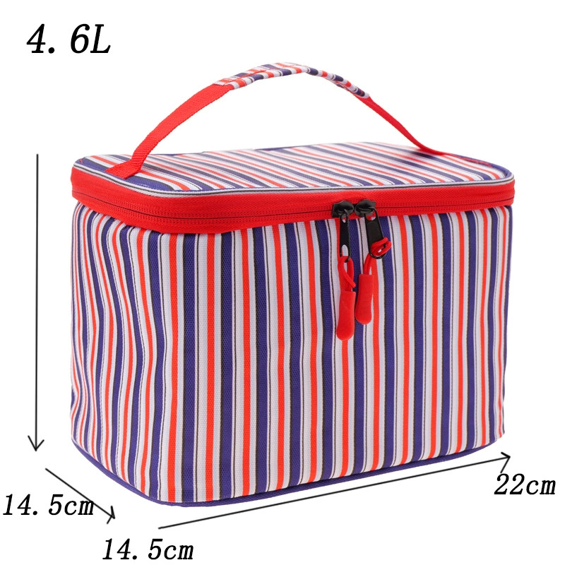 Warm thermal bag, capacious handheld lunch box, travel purse, direct factory sales