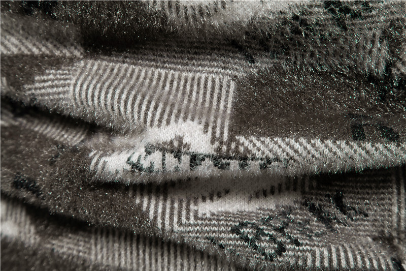 Round necked knitted autumn and winter new fashionable printed trend base sweater for men's top_voghion.com