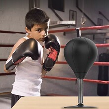 拳击速度球训练反应家用不倒翁成人儿童沙袋立式减压发泄训练器材