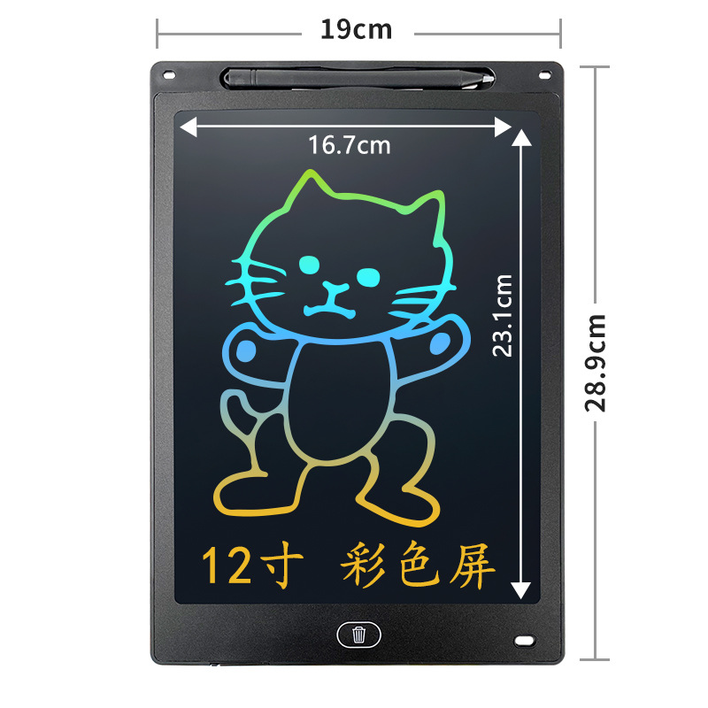 Tablero de escritura LCD de 8.5, 10 y 12 pulgadas, pizarra digital para dibujar y escribir a mano.