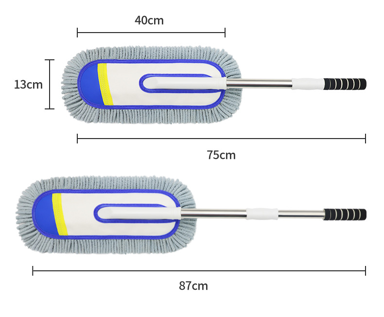 Car Wash Mop Does Not Damage Car Paint, Special Car Wiping Tool, Car Cleaning Tool, Telescopic Brush, Car Brush Duster