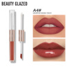 Double-sided lipstick, lip gloss, 20 colors, English