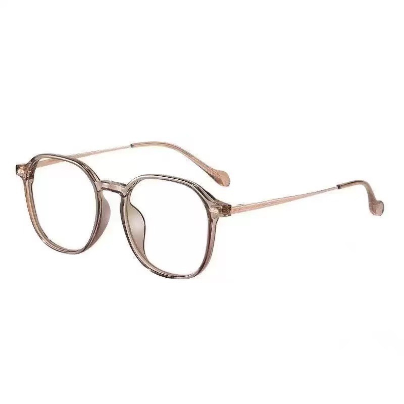 新しいファッショナブルな雰囲気の老眼鏡、超軽量、抗ブルーライト、多用途、美白、高齢者用メガネ、トレンディなシンプルな大型フレームメガネ|undefined