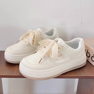 Popular Thick-Soled Sneakers, Versatile White Shoes, Niche Original Shoes with Skirts, Women's Shoes Beb681, One Piece Drop Shipping