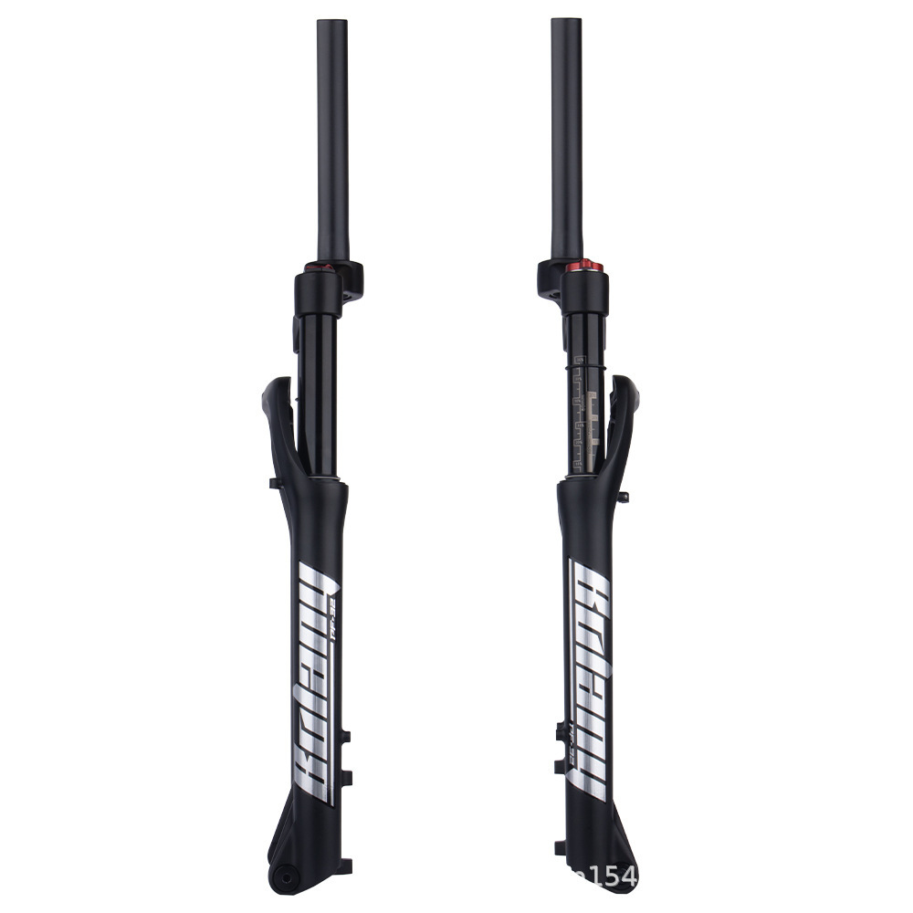 Bolany nieve playa coche horquilla delantera 26 pulgadas * 4,0 grasa neumático aleación de magnesio amortiguador gas tenedor barril eje 15*135mm