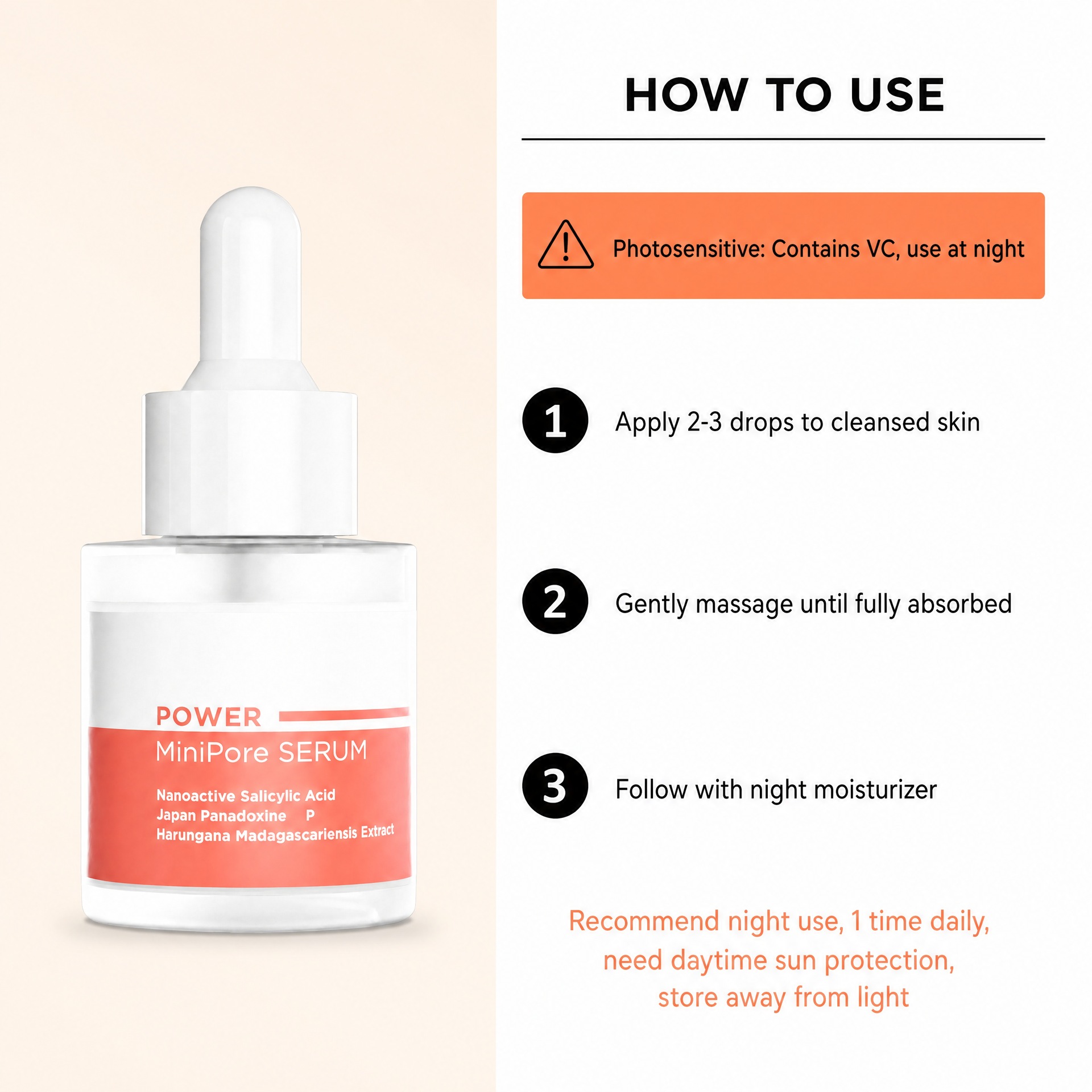 Cross-border TK In-stock Amz New Trend Vitamin C Hydrating Essence Fine and Lightweight Comfortable Touch