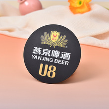 PVC印刷软胶杯垫广告定制热转印定做uv卡通餐垫隔热防滑定制logo