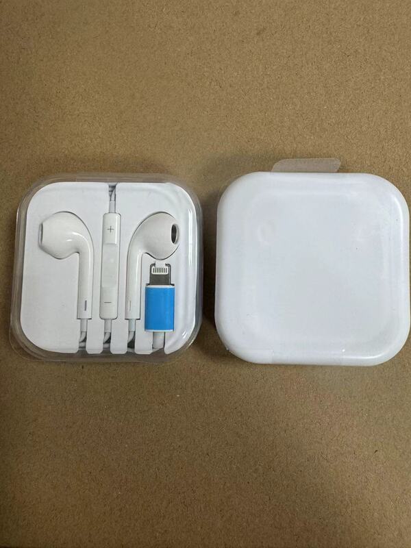 Apple/Apple iPhone13/12/11/x有線フラットヘッドのイヤホンを耳に入れるlightninを適用します|undefined