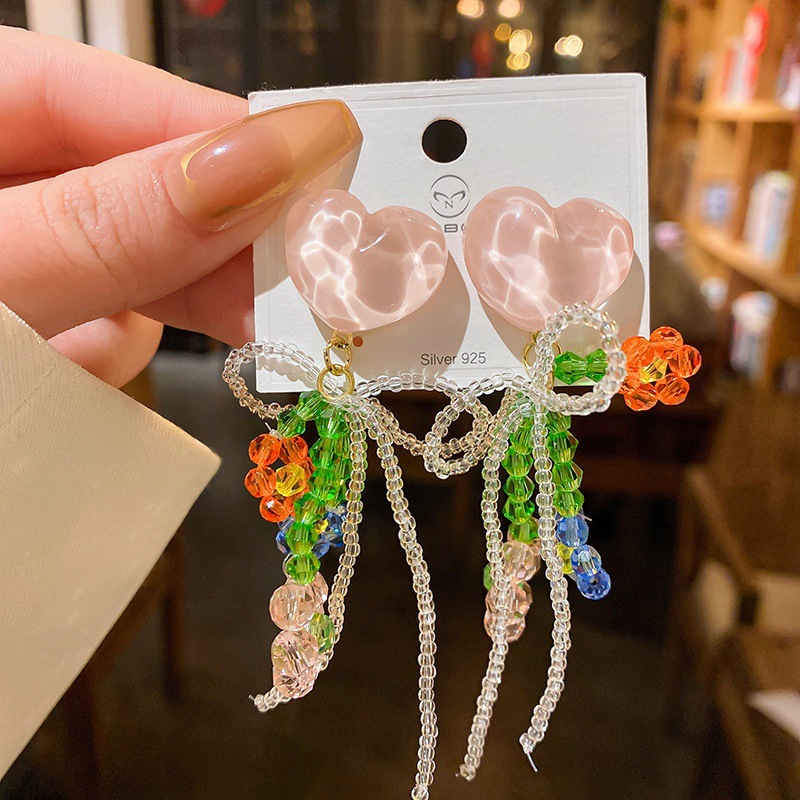Fairy Style Flower Alloy Plating Artificial Rhinestones Womenu0027S Drop Earrings 1 Pair