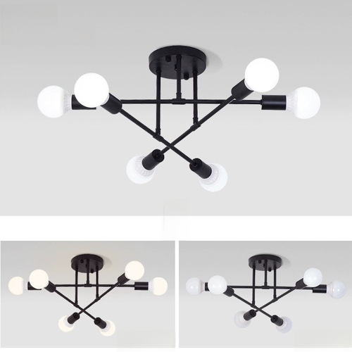 Cross-border minimalist modern restaurant pendant light, bedroom and study chandelier, American industrial style Zhongshan lighting